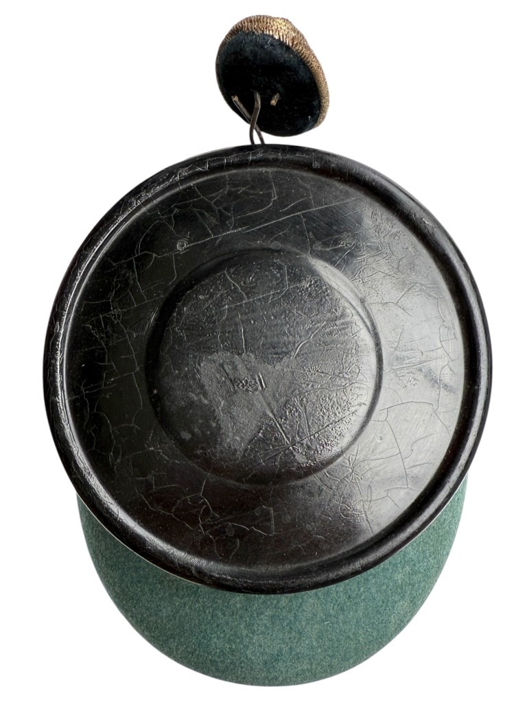 Original WWII German Polizei officers Tschako - Image 9