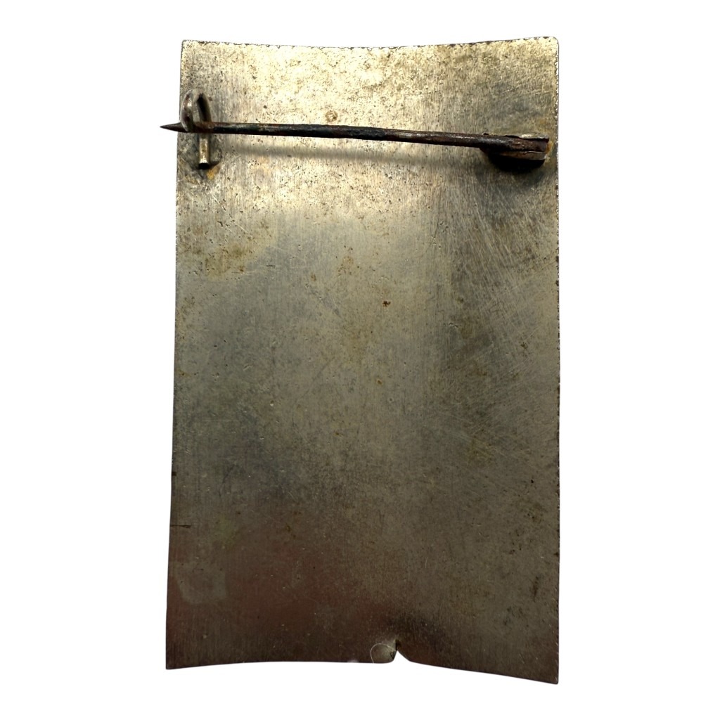 Original Dutch KNIL (1945-1949) OVW metal insignia - Image 2