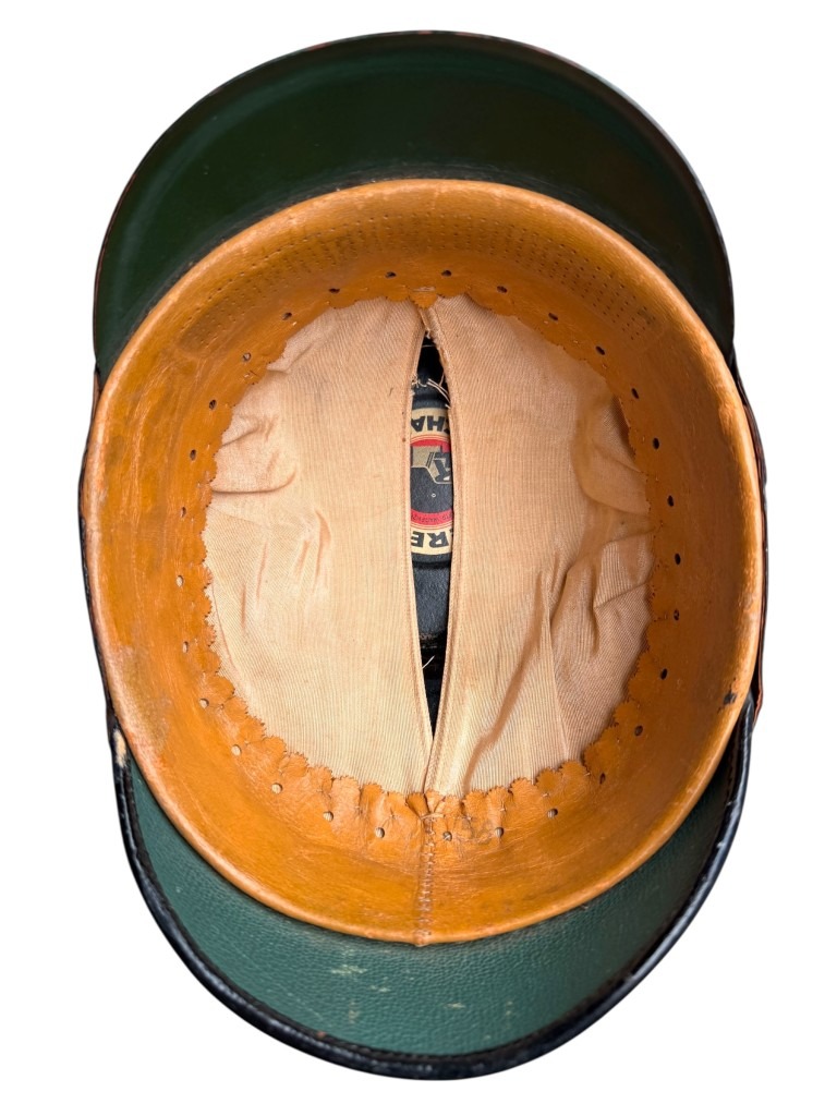 Original WWII German Polizei officers Tschako - Image 7