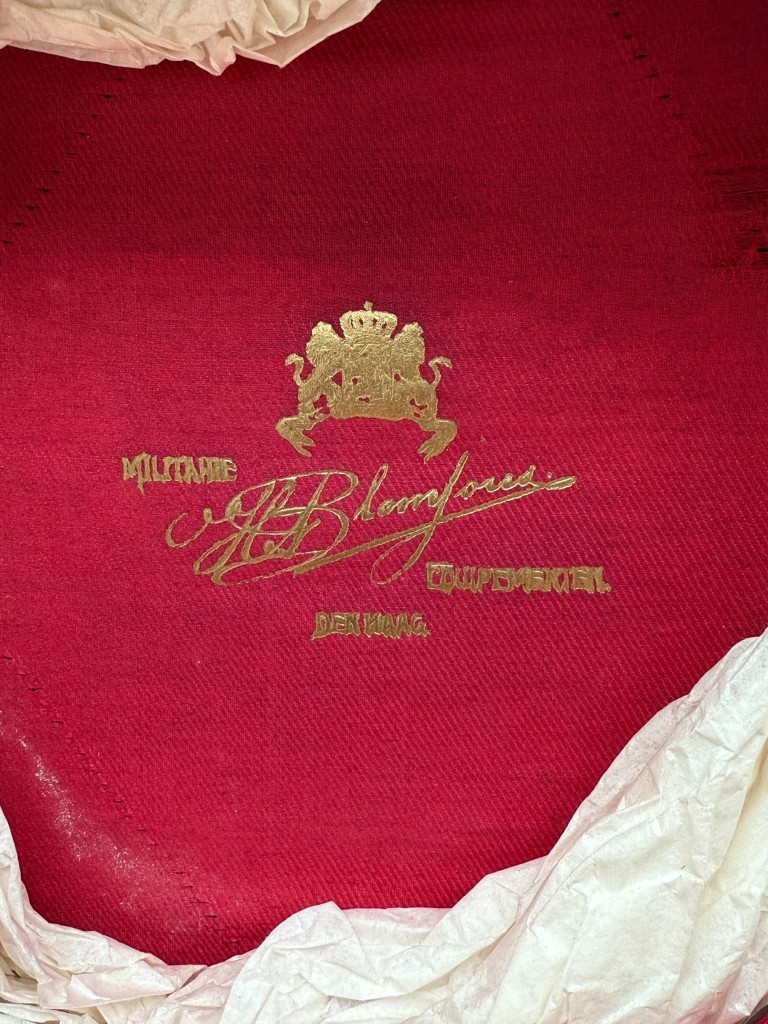 Original Pre 1940 Dutch M1912 Generals visor cap - Image 11