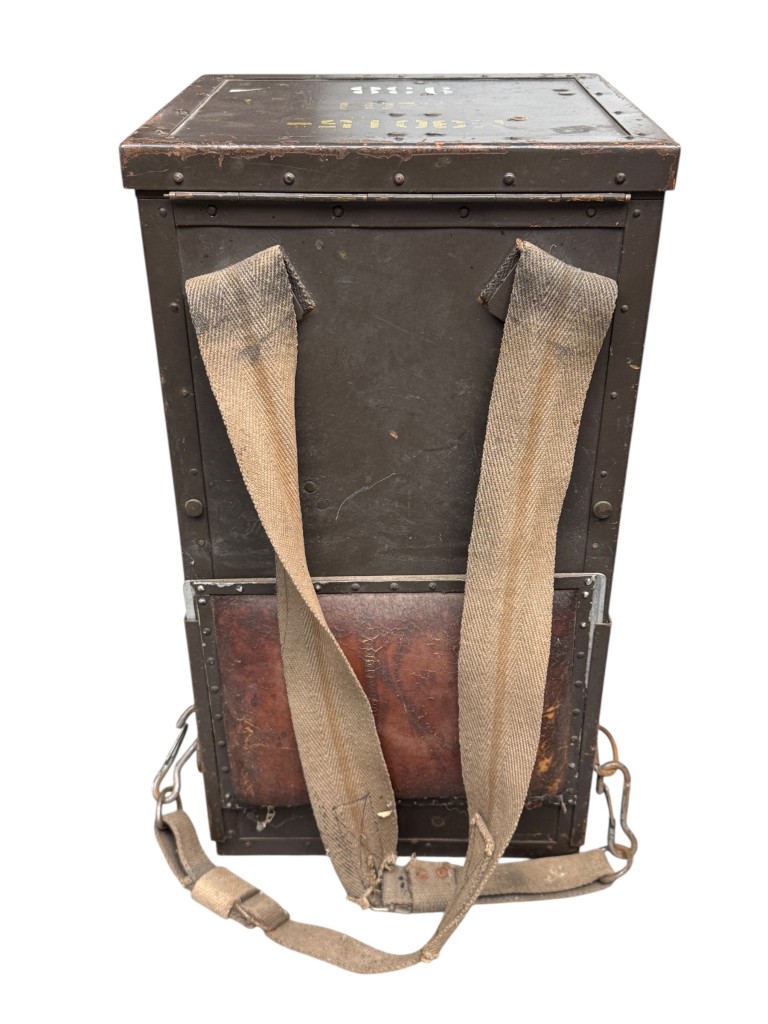 Original WWII German Trench Binoculars S.F.14.Z Gi H/6400 with Busch Rathenow Aiming Circle No.954/1942 & Wichmann Tripod - Image 35