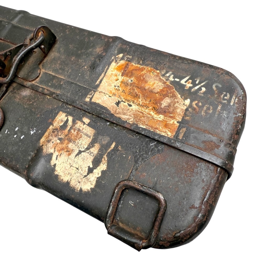 Original WWII German Stielhandgranate transport case - Image 7