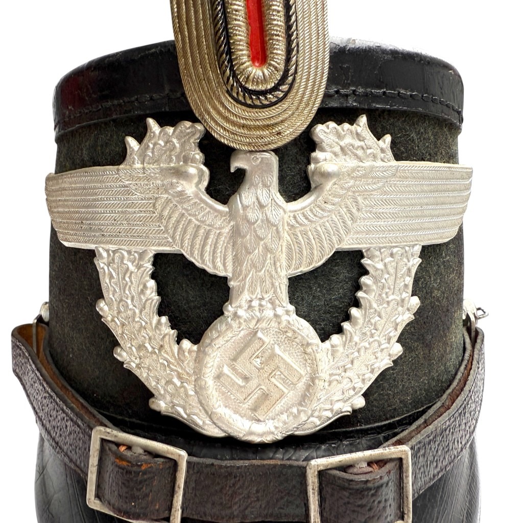 Original WWII German Polizei Tschako - Image 2