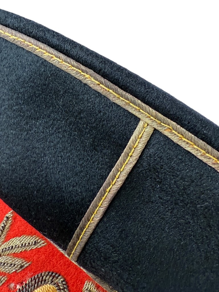 Original Pre 1940 Dutch M1912 Generals visor cap - Image 12