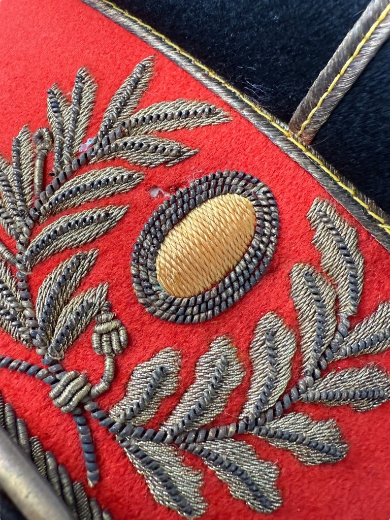 Original Pre 1940 Dutch M1912 Generals visor cap - Image 4