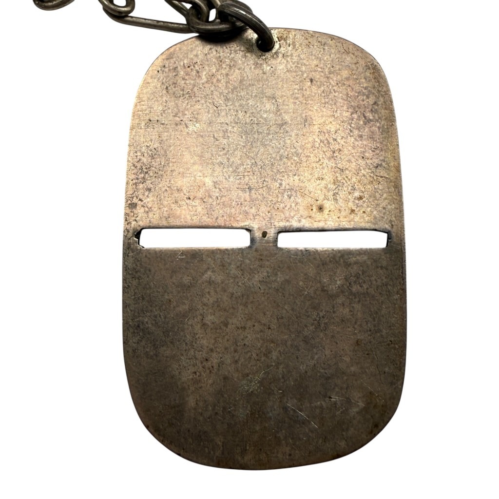 Original WWII Dutch East Indies Name Tag of a Dutch Internee in Japanese Internment Camp - Image 4