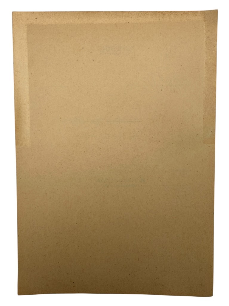 Original WWII Dutch Waffen-SS unused Feldpost letter SS-Ausbildungslager Avegoor - Image 4