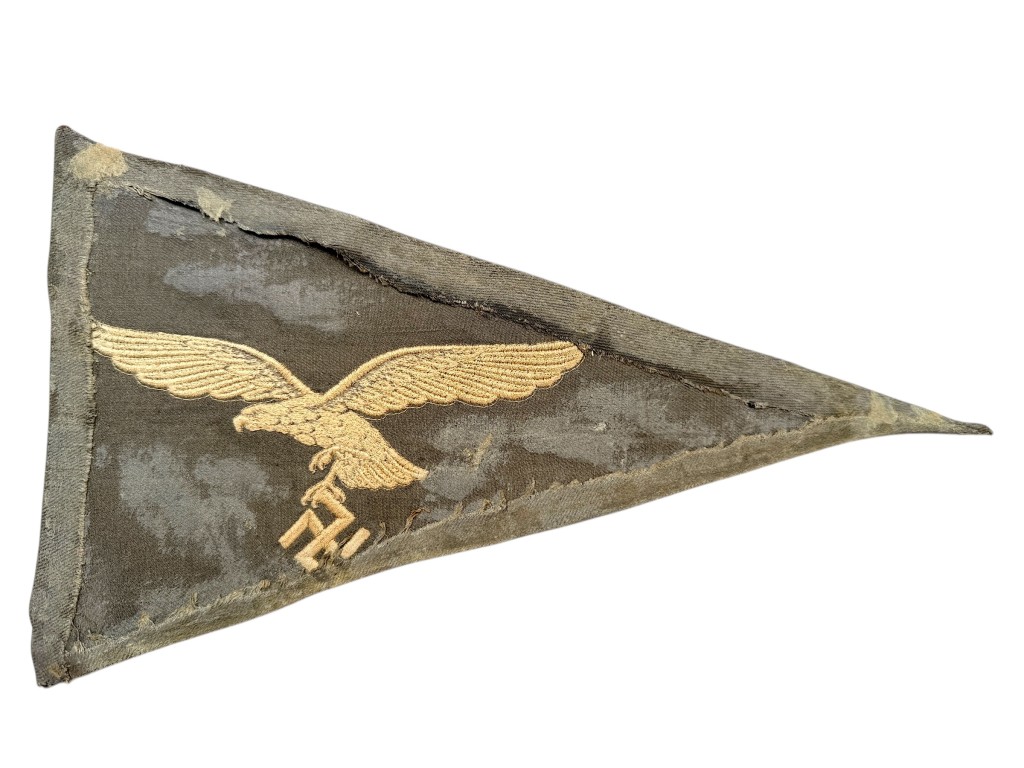 Original WWII German Luftwaffe officers car pennant flag