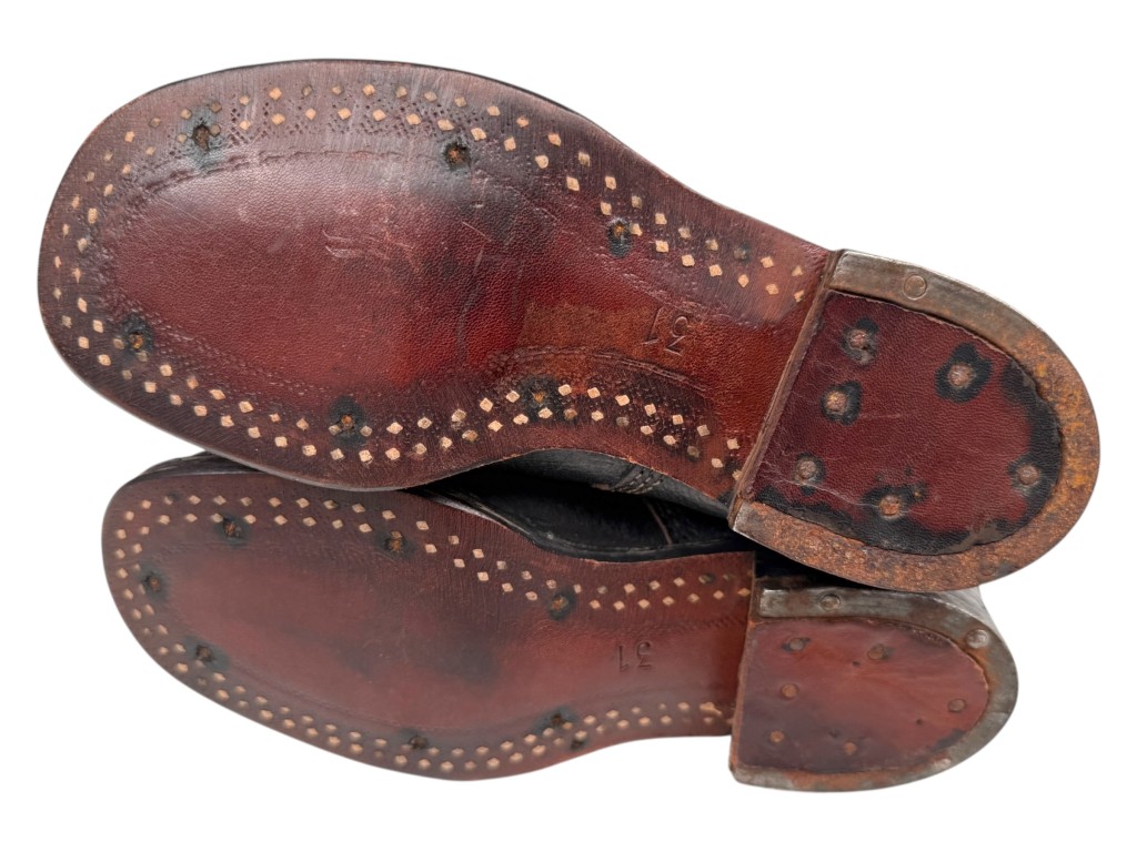 Original WWII German Hitlerjugend 'Schnürschuhe' shoes