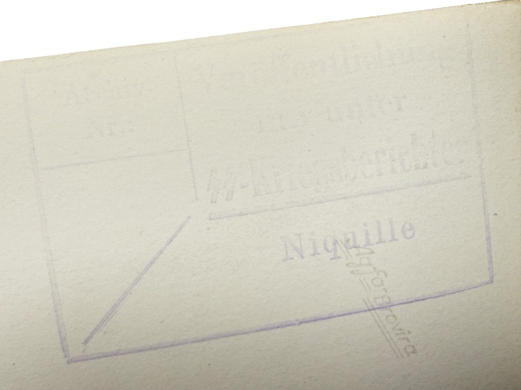 Original WWII German SS-Kriegsberichter photo Sanitätshund - Image 4