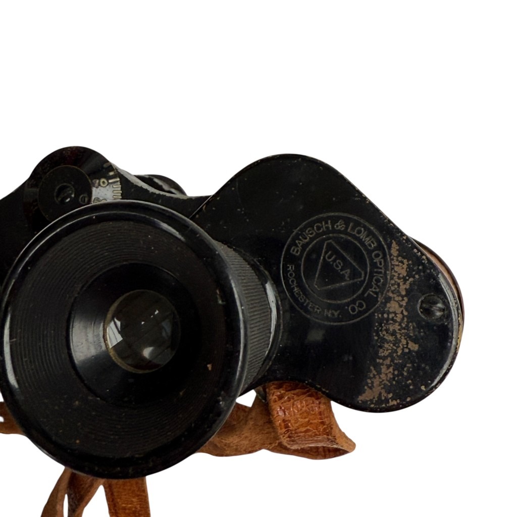 Original WWI US army signal corps binoculars in case - Image 12