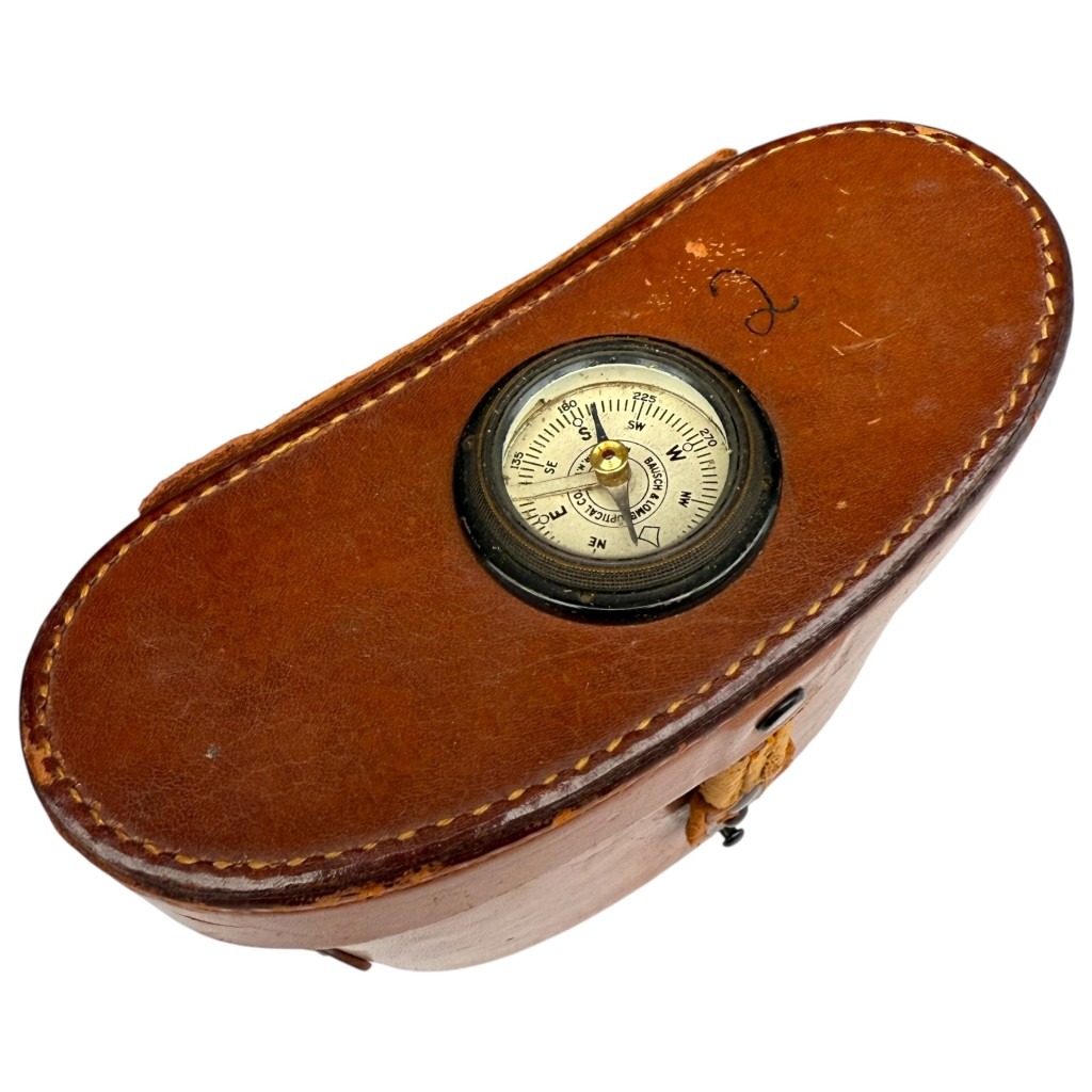 Original WWI US army signal corps binoculars in case - Image 3