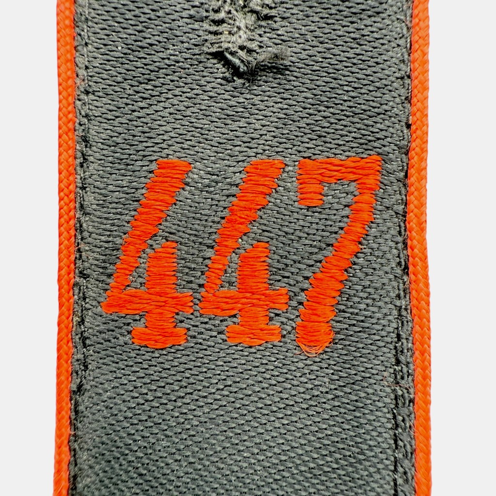 Original WWII German Hitlerjugend Bann 447 Wolfenbüttel shoulder board