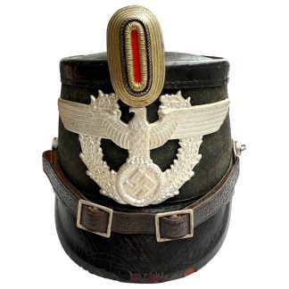 Original WWII German Polizei Tschako - militaria - Schutzpolizei - collecting