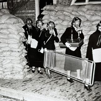 Original 1939 Dutch Luchtbeschermingsdienst Amsterdam photo