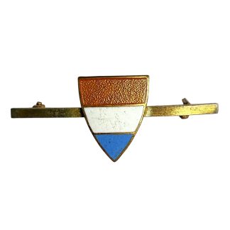 Original WWII Dutch NSB sympathizers pin Princevlag
