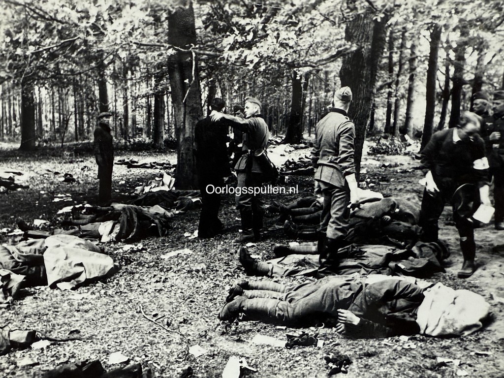 Original WWII Dutch photo May 1940 Grebbeberg