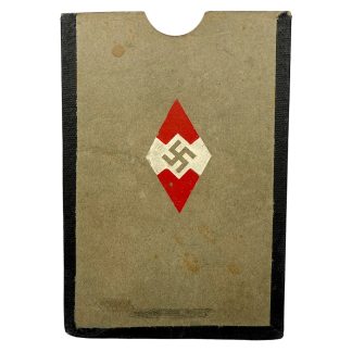 Original WWII German Hitlerjugend ausweis cover