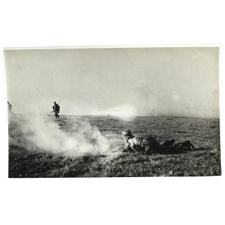 Original WWII German 'Sprung in den Feind' Fallschirmjäger at Moerdijk photo
