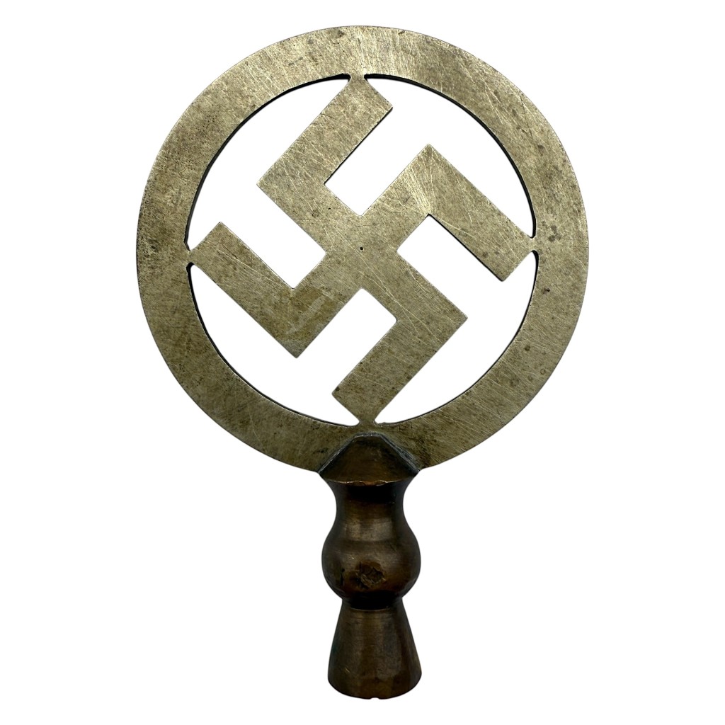 Original WWII German car hood insignia