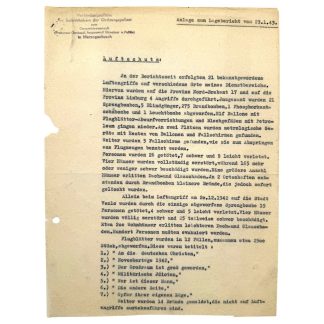 Original WWII German document document Ordnungspolizei in ’s-Hertogenbosch