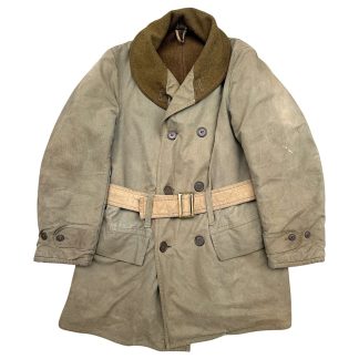 Original WWII US army M1938 Mackinaw coat - militaria American uniform World War II collectible vintage jacket