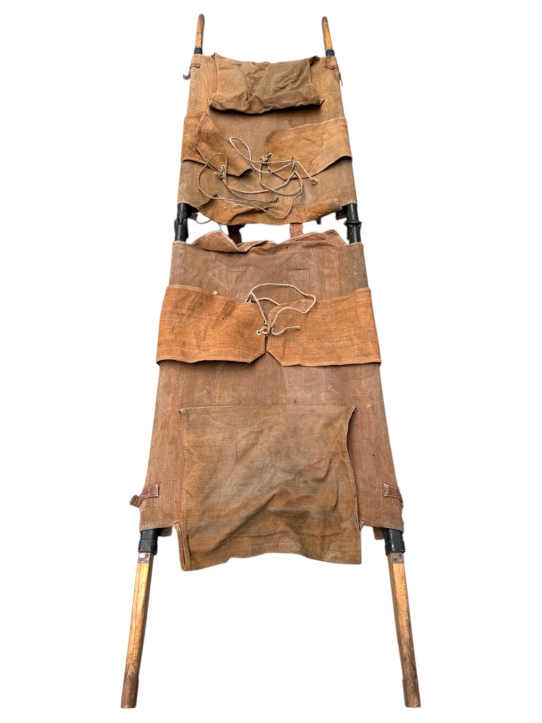 Original WWII German military stretcher - Image 5