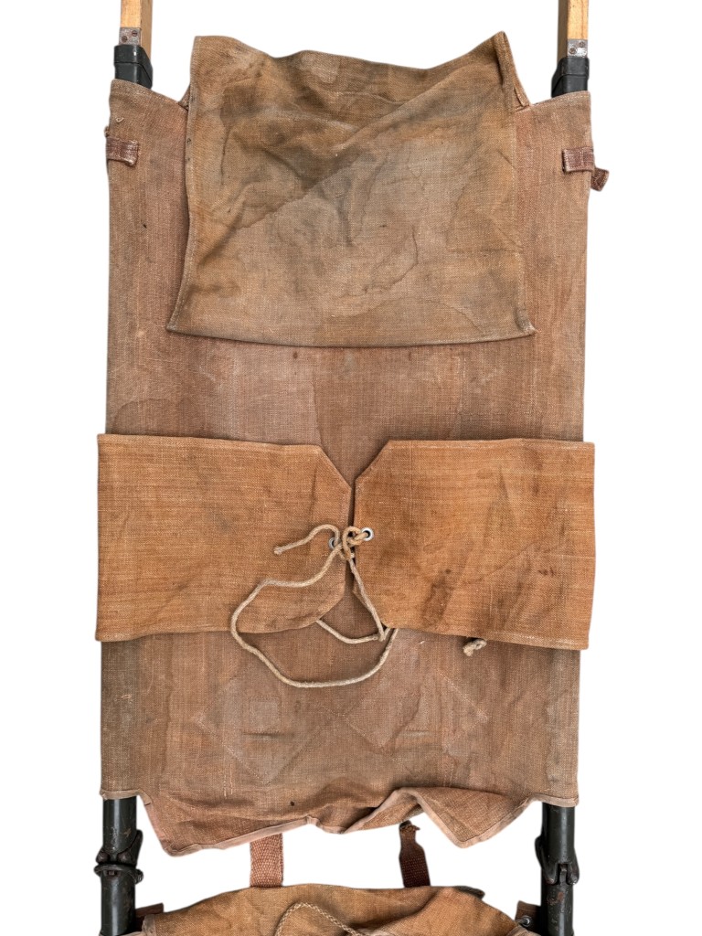 Original WWII German military stretcher - Image 12