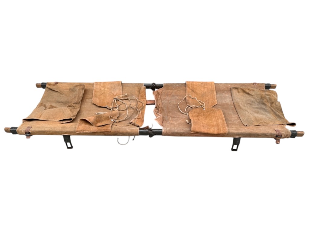 Original WWII German military stretcher - Image 4