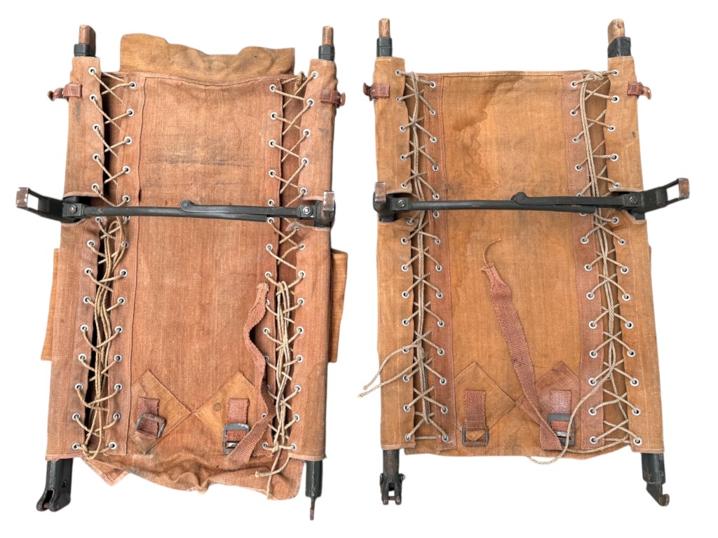 Original WWII German military stretcher - Image 9