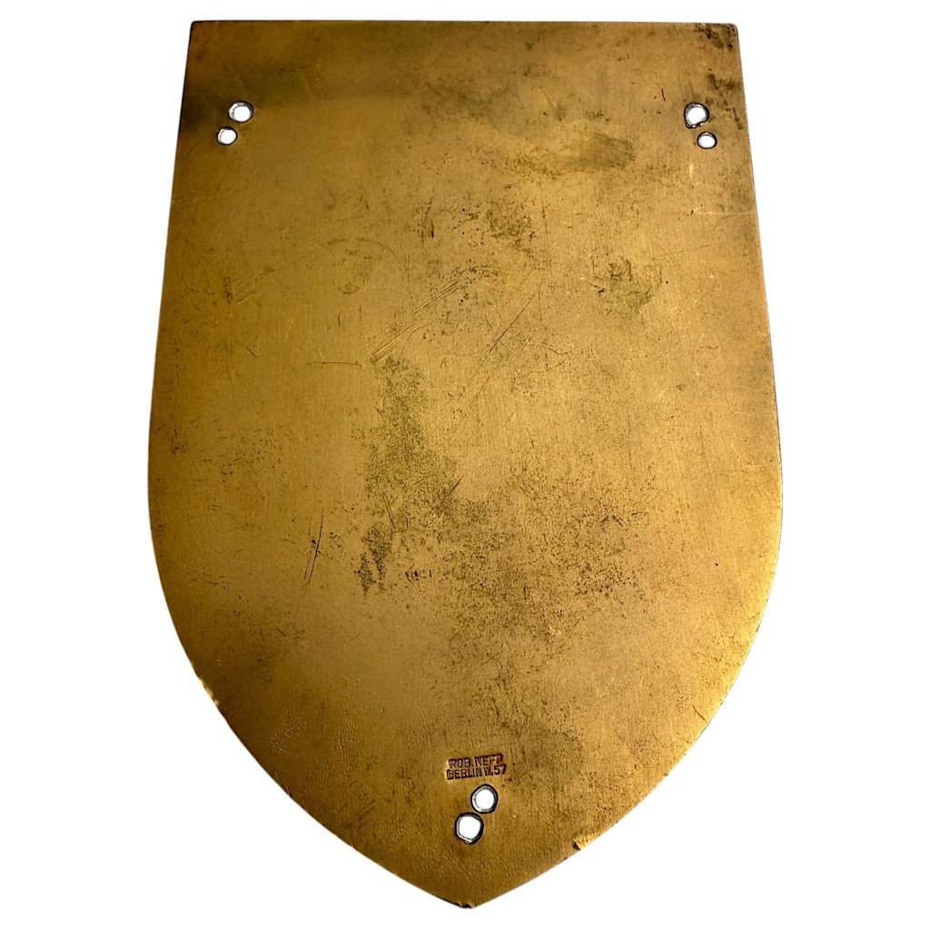 Original WWII German NSKK plaque Motorbrigade Berlin – Brandenburgische Geländefahrt 1935 - Image 5