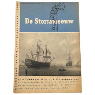 Original WWII Dutch Nationale Jeugdstorm 'De Stormmeeuw' magazine