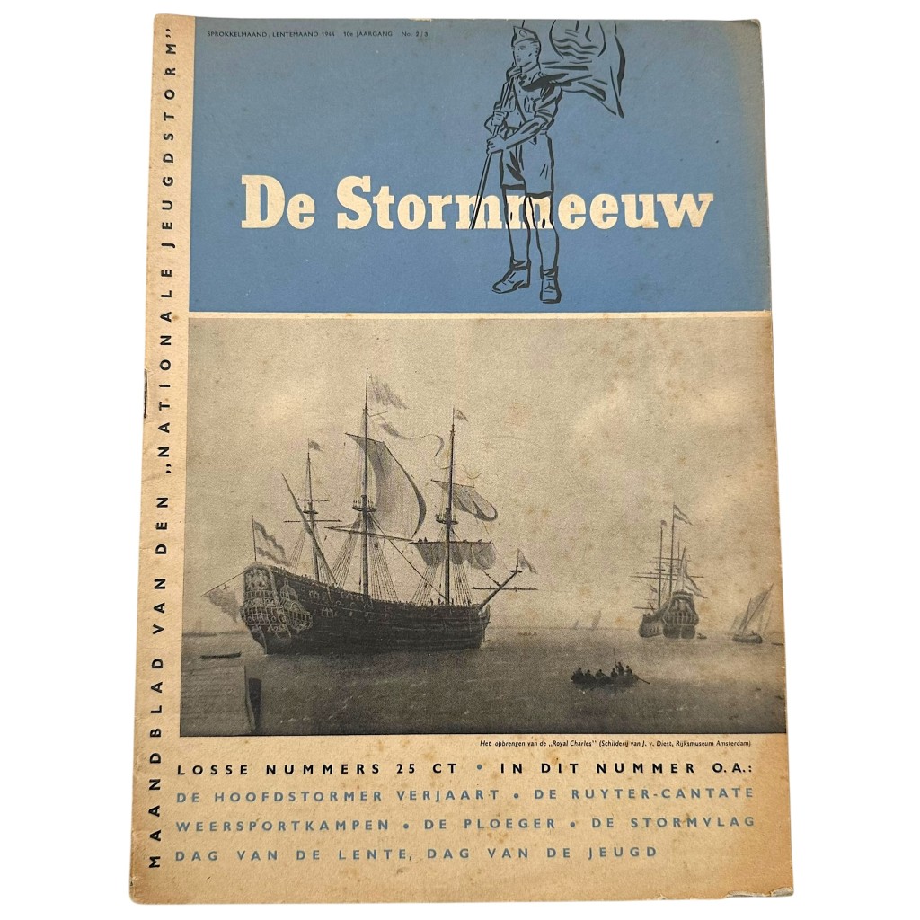 Original WWII Dutch Nationale Jeugdstorm 'De Stormmeeuw' magazine