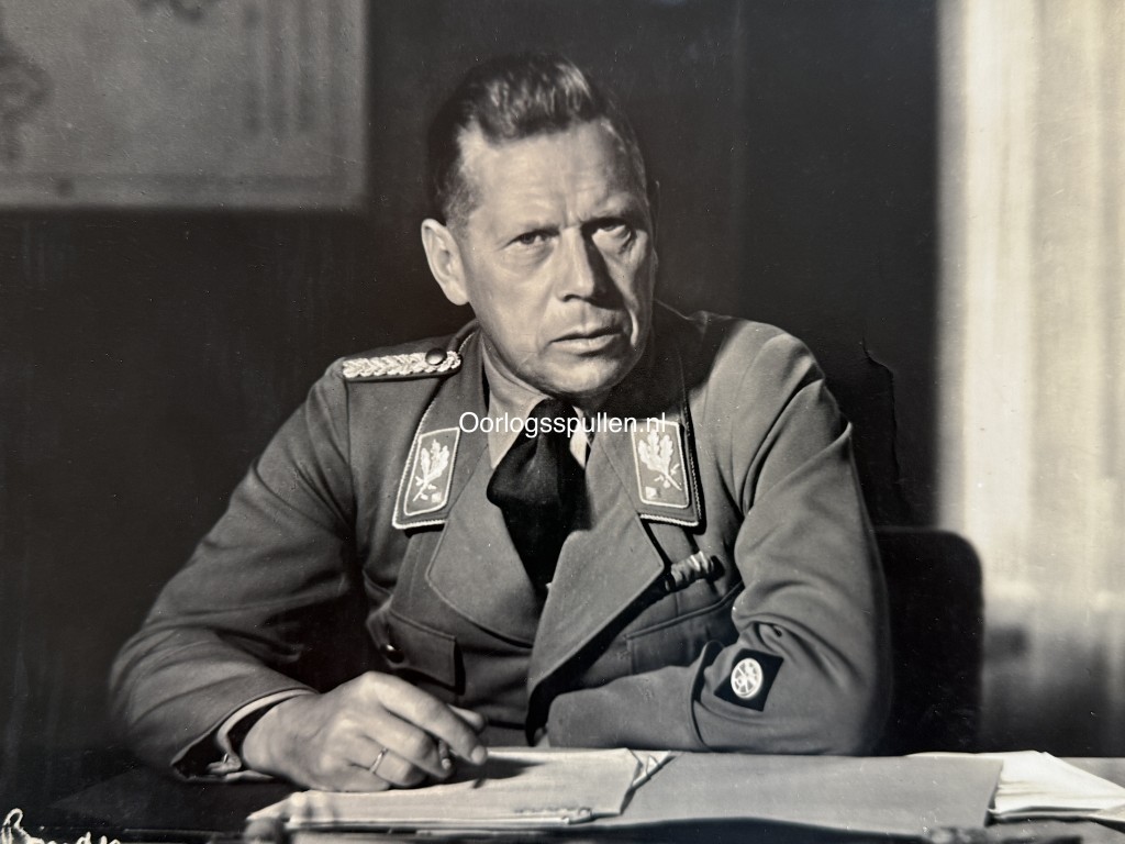 Original WWII German NSKK portrait photograph of Adolf Hühnlein