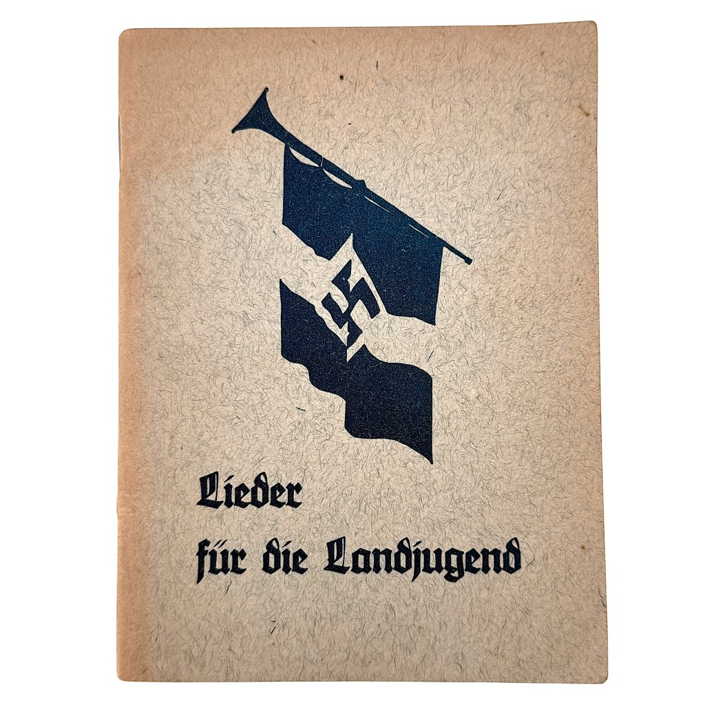 Original 1936 German HJ 'Lieder für die Landjugend' song booklet