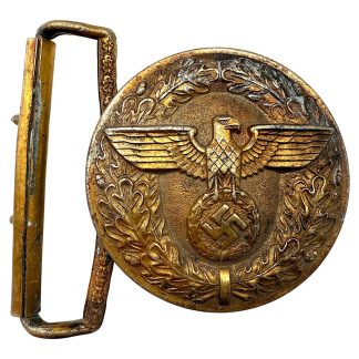 Original WWII NSDAP political leader buckle