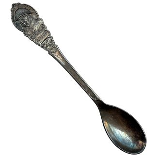 Original 1939 Dutch army silver plated teaspoon