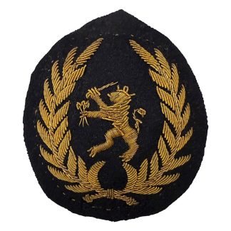 Original Dutch KNIL (1945-1949) cap insignia