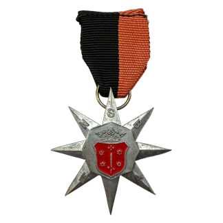 Original WWII Dutch NSB W.A. bloembollenmarsch 1943 medal