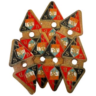 Original WWII Dutch NSB sealing stamps lot - NSB sluitzegels