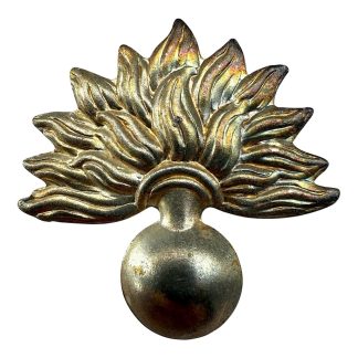 Original WWII Dutch Schalkhaar/Staatspolitie visor cap insignia