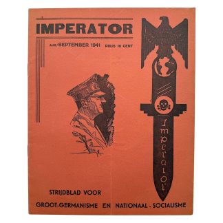 Original WWII Dutch collaboration magazine 'Imperator'