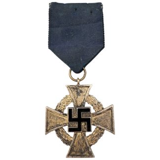Original WWII German '25 Treue Dienst jahre kreuz' medal