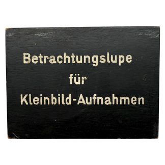 Original WWII German 'Bertrachtungslupe für Kleinbild-Aufnahmen'