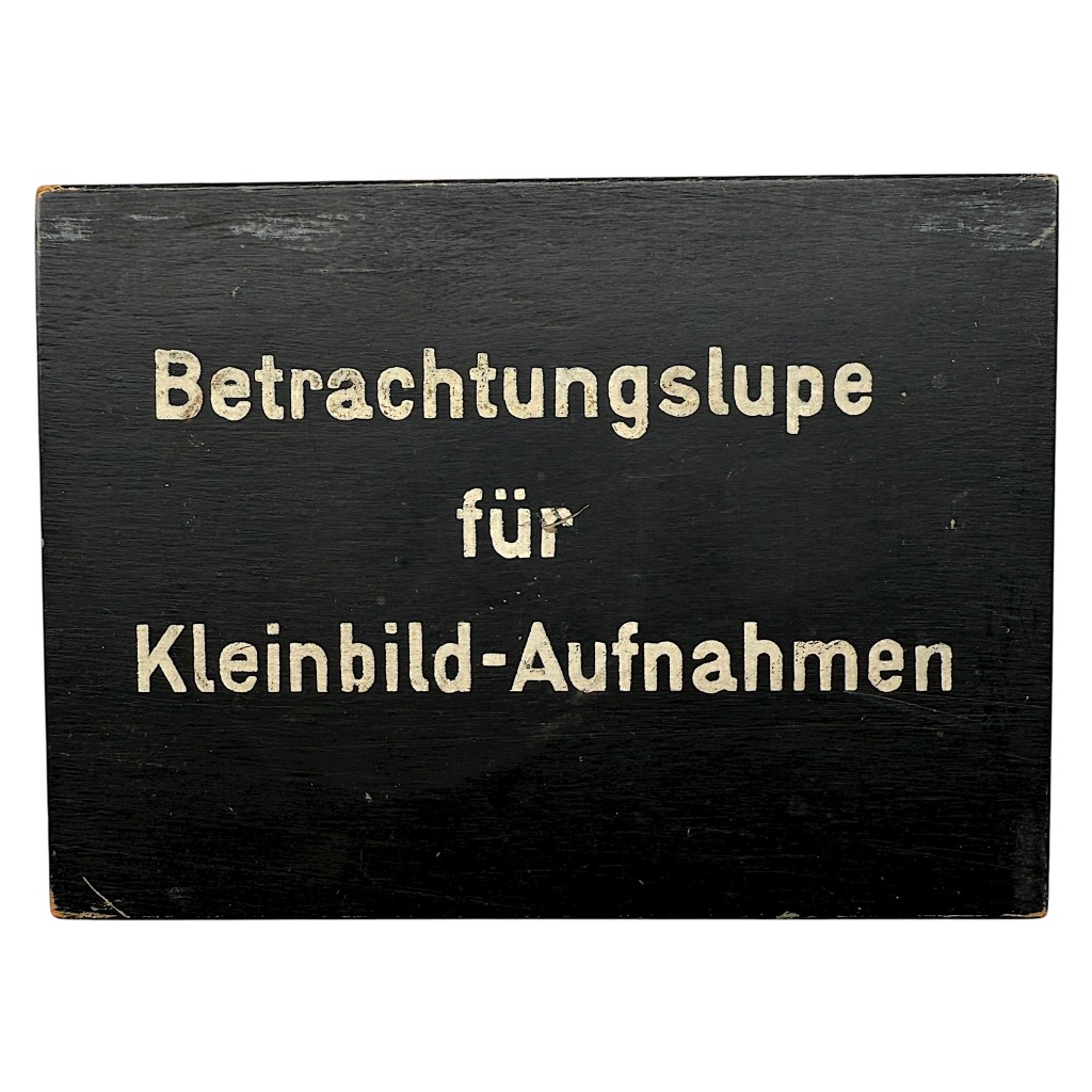 Original WWII German 'Bertrachtungslupe für Kleinbild-Aufnahmen'