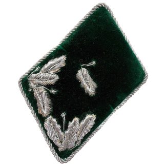 Original WWII German Forestry collar tab Revierförsteranwärter