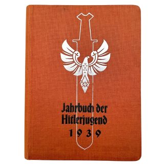 Original WWII German HJ 'Jahrbuch der Hitlerjugend 1939' booklet