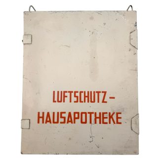 Original WWII German Luftschutz Hausapotheke with containment