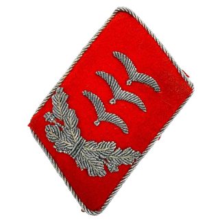 Original WWII German Luftwaffe Flak Hauptmann collar tab
