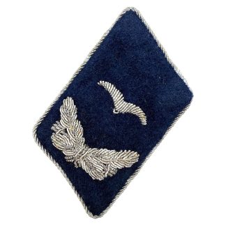 Original WWII German Luftwaffe Medical Leutnant collar tab